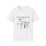 Vintage Dog Wine Lover T-Shirt