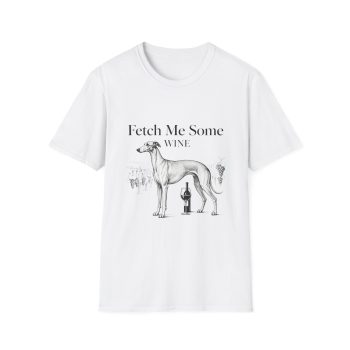 Vintage Dog Wine Lover T-Shirt