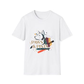 Paws & Pints Dog Lover Tee | Funny Brewery & Weekend Shirt