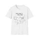 Beers, Bones & Belly Rubs Dog Lover T-Shirt | Funny Beer Gift for Pet Owners