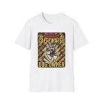 Caffeinated Dog Owner Tee | Bold Coffee Lover Shirt